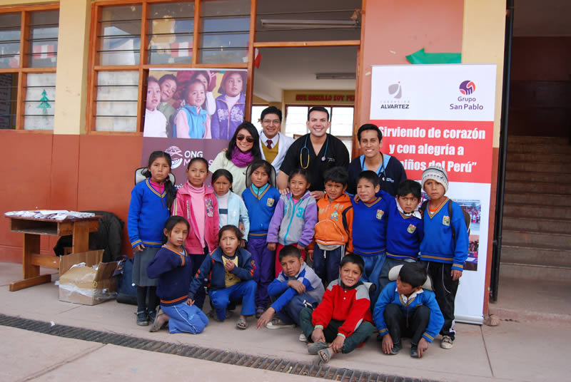 Campaña de salud en Maras - Cusco
